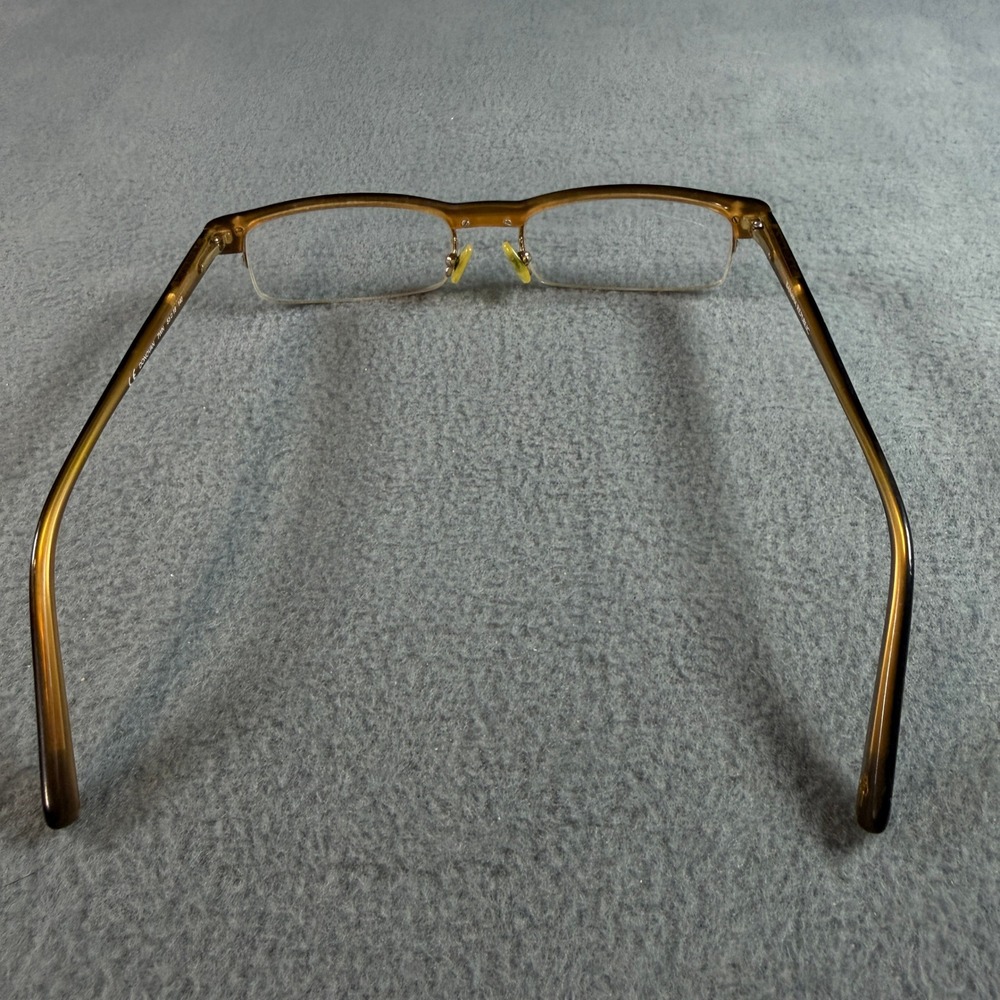 Banana Republic Donovan 7WN Eyeglass Frames Brown Olive 53-18-140 Semi-Rimless